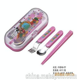 筆筒式餐具三件套 廣告促銷(xiāo)禮品